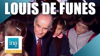 Louis de Funès parle avec des enfants  Archive INA [upl. by Inaffyt]