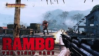 RAMBO The Video Game  ShootOut amp Destruction Gameplay Beta 1080p TRUEHD QUALITY [upl. by Ecidna751]