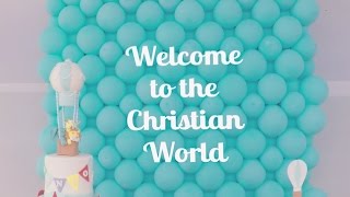 Christening decorations ideas BAPTISMAL CELEBRATION [upl. by Lenwood]