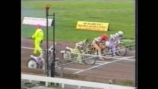 1991 Wolverhampton Wolves  Cradley Heathens Heat 9 [upl. by Yralam]