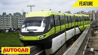 The Mumbai Monorail  Feature  Autocar India [upl. by Uuge]