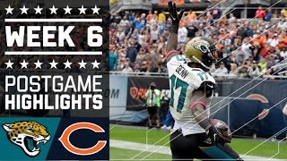 Jaguars vs Bears  NFL Week 6 Game Highlights [upl. by Amolap]