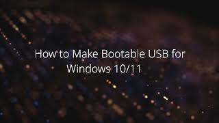 How to Install Windows 10 and 11 From USB Flash Drive 2024  Complete Tutorial [upl. by Luar]