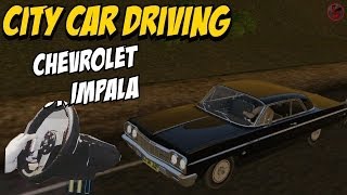 City car driving  G27 onboard  Chevrolet Impala cool driving [upl. by Stargell]