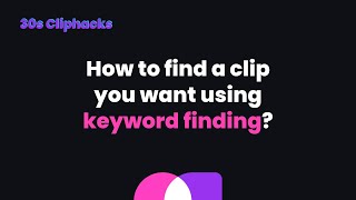 How to clip using keywords in Opus Clip Tutorial [upl. by Maribel877]