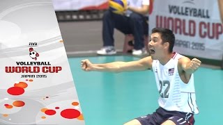 Who says liberos cant spike Erik Shoji scores [upl. by Violetta191]