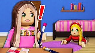 WEIRD FAN Became My SISTER I Caught Her SPYING On Me Roblox Bloxburg [upl. by Flanders]