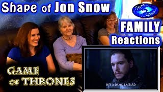 Game of Thrones  The Shape of Jon Snow  FAMILY Reactions  Ed Sheeran [upl. by Lamahj]