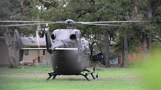 US ARMY UH 72 Start Up and Takeoff [upl. by Nunnery535]