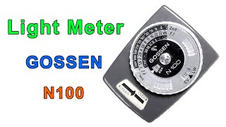 How to use Light Meter Gossen Perfect for Exposure Learning [upl. by Llezom]