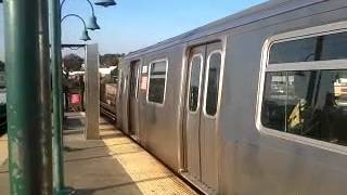 R143 L Train leaving Broadway Junction [upl. by Neeka]