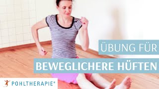 Übung für beweglichere Hüften [upl. by Scales858]