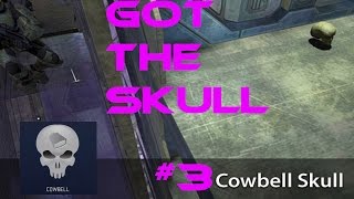 How To Get The Cowbell Skull In Halo 3 If You Forget The Gravity Lift 3 [upl. by Nhtanhoj811]