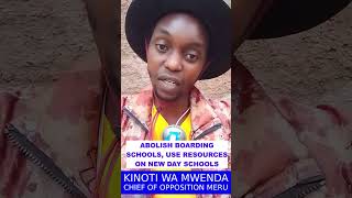 Boarding schools eat resources that should be used to build other schools Abolish them [upl. by Earla]