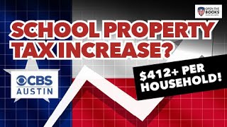 CBS Austin School Property Tax Increase [upl. by Scopp]