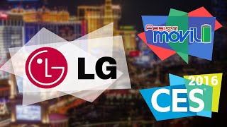 LG en el CES2016 [upl. by Llatsyrc]