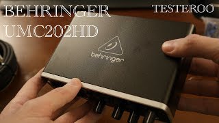 Unboxing installing and testing the Behringer UMC202HD using FL Studio [upl. by Ingar]