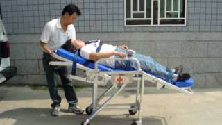 救護車 擔架  Ambulance Stretcher  使用說明 [upl. by Barraza]