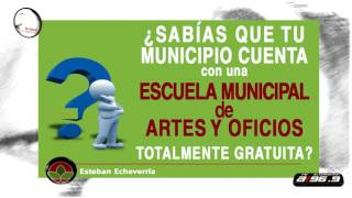 Nuevos Cursos Gratuitos de la Escuela Municipal de Artes y Oficios de Esteban Echeverría [upl. by Derna]