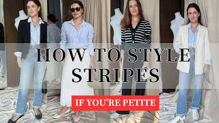 How to Style and Wear Stripes  Striped Shirts  Striped cardigan Striped trousers [upl. by Ahsiugal]