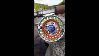 Einarsson fly fishing reel made in Iceland [upl. by Ecnarret834]