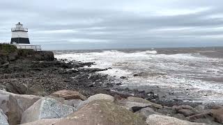 Hurricane Fiona Waves  Bay of Fundy [upl. by Sucirdor]