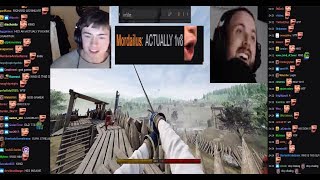 Carrying Forsen in Mordhau [upl. by Rhodes]