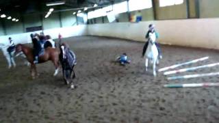 Horrible horse fall ramla av en häst [upl. by Lokim]