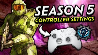 BEST CONTROLLER SETTINGS FOR SEASON 5 OF HALO INFINITE [upl. by Rochus769]