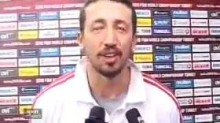 Hedo Turkoglu speaks Bosnian [upl. by Lj123]