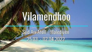 Malediven  Vilamendhoo  Süd Ari Atoll  Schnorcheln am Hausriff [upl. by Nealey356]