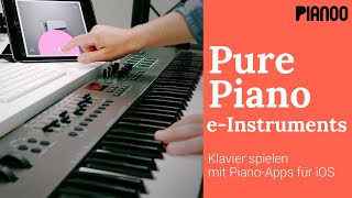 eInstruments Pure Piano  virtuelles Klavier für iPad und iPhone [upl. by Hyacinthe]