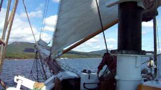 Raising Staysail and Jib [upl. by Rasmussen692]