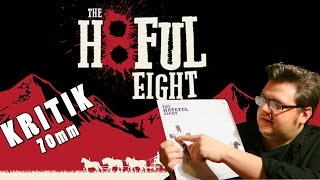 THE HATEFUL EIGHT  Kritik plus 70mm Review  zum 8 Tarantino Christian Koch [upl. by Llemert]