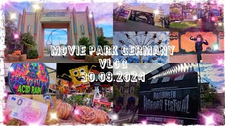 Movie Park Germany  Halloween Horror Festival Season 2024  Day  Vlog 30092024 [upl. by Eniamart782]