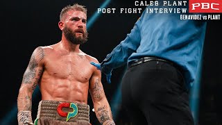 Caleb Plant Post Fight Interview  Benavidez vs Plant [upl. by Javed]