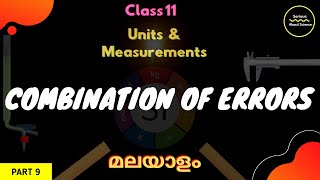 Combination of Errors  Class 11 Physics  Malayalam  Units and Measurement [upl. by Snyder683]