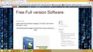 IDM 619 Full Free Download  Crack  How to install amp crack 2014 [upl. by Wertheimer443]