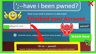 Have I Been pwned In Tamil  DATA BREACH 2021  Tech Siththan  HACKER  Tamil Tech TamilTech [upl. by Ailaham]