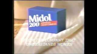 Midol 1988 commercial [upl. by Zilef252]