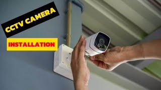 CCTV CAMERA INSTALLATION [upl. by Anaib]