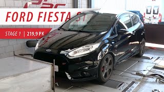 Ford Fiesta ST2 16T EcoBoost  Chiptuning  Stage 1  Dyno run  Digicar [upl. by Hewart]