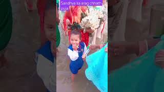 hatha Jodi karele Bindiyashortvideo trending viral chhath puja [upl. by Acinot]