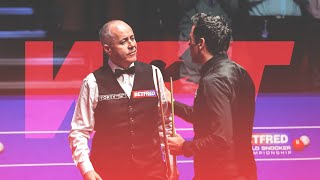 Ronnie OSullivan vs John Higgins  Semi Final Highlights  2022 Betfred World Championship [upl. by Harrod43]