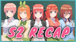 The Quintessential Quintuplets Season 2 in a Nutshell [upl. by Naniac]