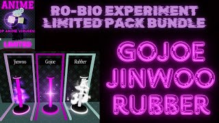 The Anime Bundle Pack RoBio experiment [upl. by Terhune]