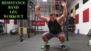 Intense 5 Minute Resistance Band Leg Workout [upl. by Turner135]