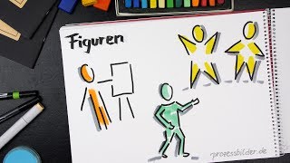 Flipcharts gestalten 414 Figuren [upl. by Adnilema]