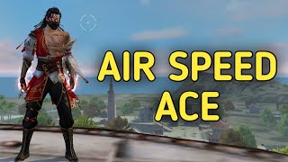 SOLO VS SQUAD  FIRST GAMEPLAY AS ALPHA WITH NEW AIRSPEED ACE BUNDLE ❤️ [upl. by Jorey388]