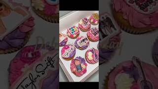 Taylor Swift inspired cupcakes 👱🏻‍♀️🎸🎤🧁 [upl. by Willis]